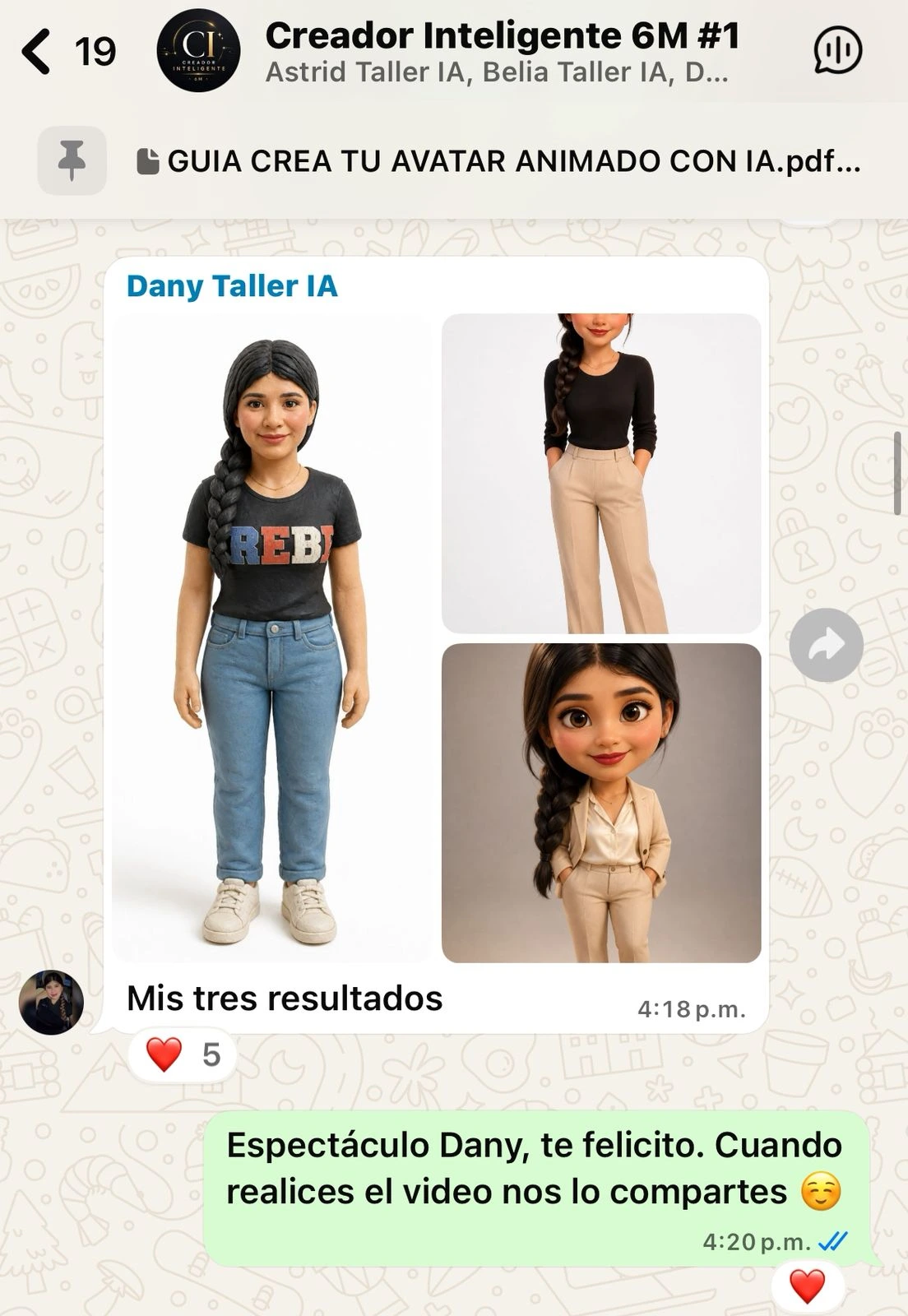 Testimonio Dany Taller IA